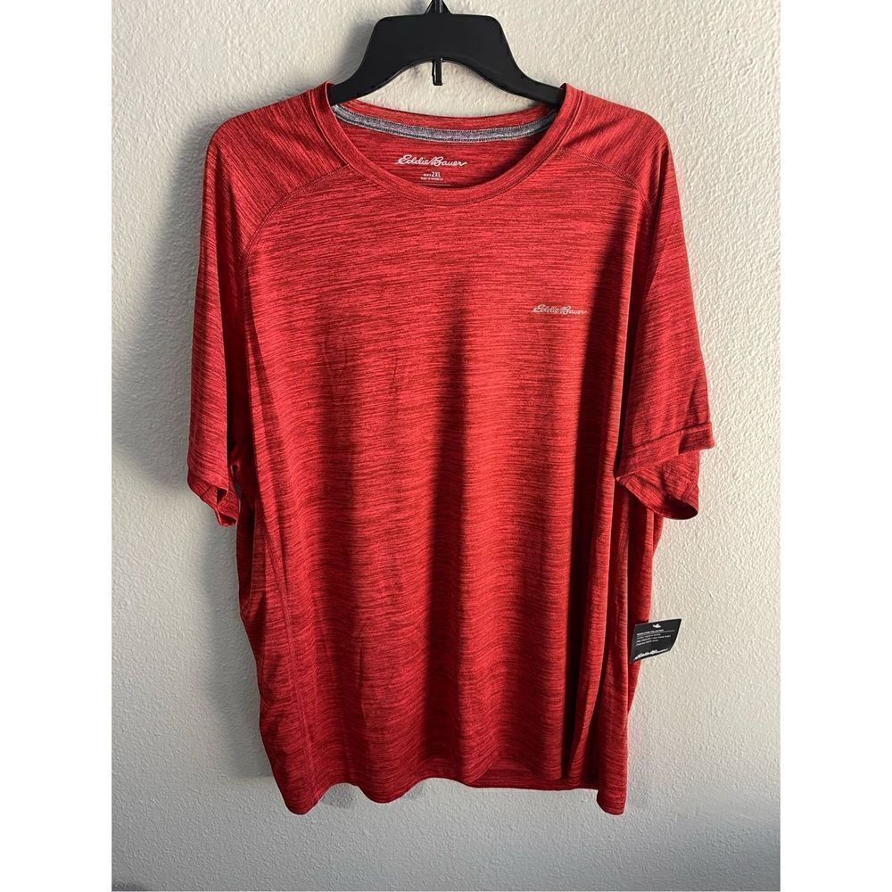 ❤️Eddie Bauer Men’s Resolution Short Sleeve T-Shirt 2X